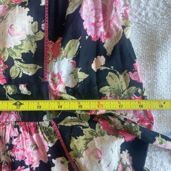 April Cornell, 100 % cotton dress with embroidery and mother for all buttons - Picture 13 of 13